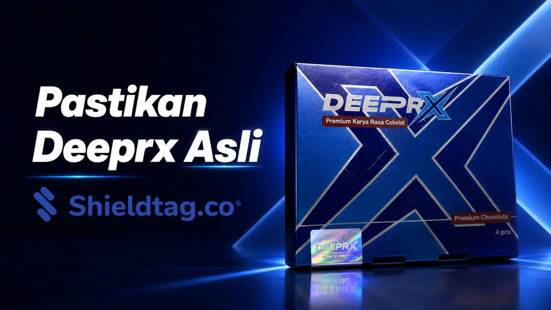 Deeprx Asli: Permen Vitalitas Herbal Ekstrak Ginseng, Pastikan Keasliannya dengan Shieldtag